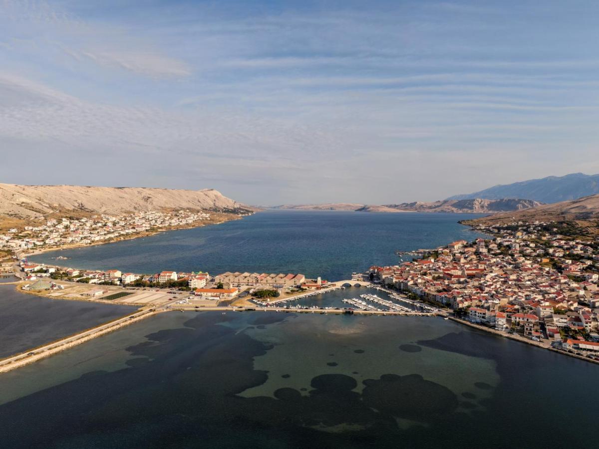 Aurora Apartman Pag Town Kültér fotó